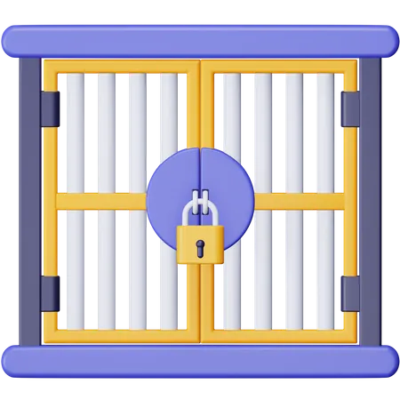Prison 3D Icon