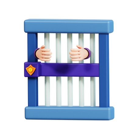 Prison  3D Icon