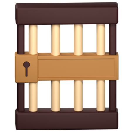 Prison  3D Icon