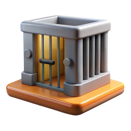 Prison Cell  3D Icon