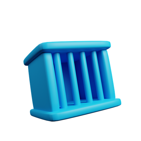 Prison jail  3D Icon