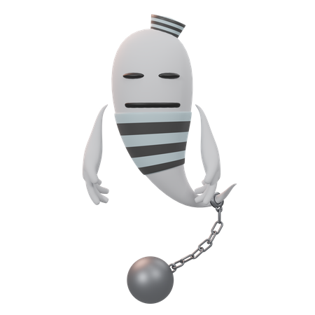 Prisoner Ghost  3D Icon