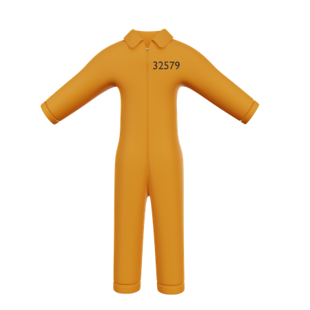 Prisoner Jumpsuit  3D Icon