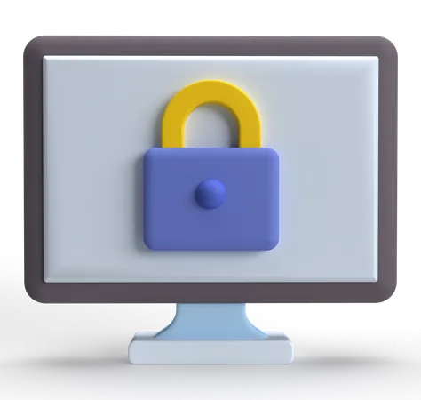 Privacidad  3D Icon