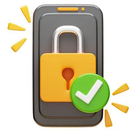 プライバシー  3D Icon
