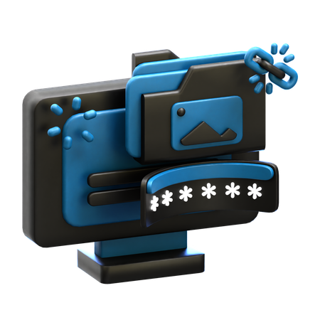 Privacy  3D Icon