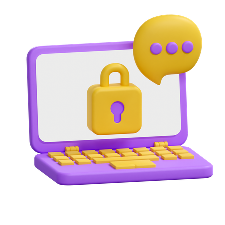 Private chat  3D Icon