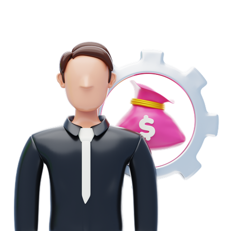 Private Equity  3D Icon