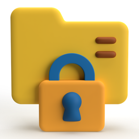 Private Folder  3D Icon