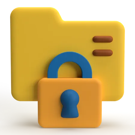 Private Folder  3D Icon