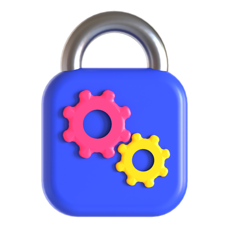 Private Information System  3D Icon