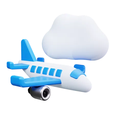 Private Jet  3D Icon