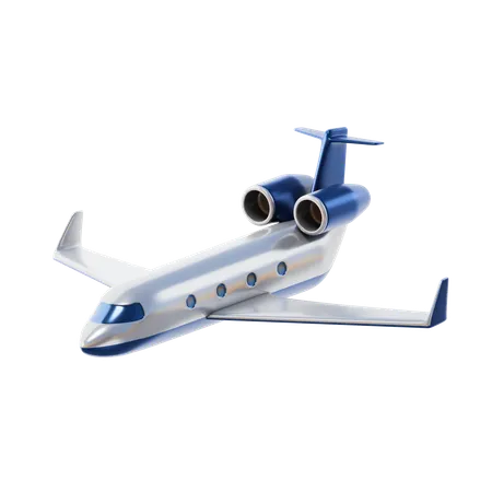 Private Jet  3D Icon