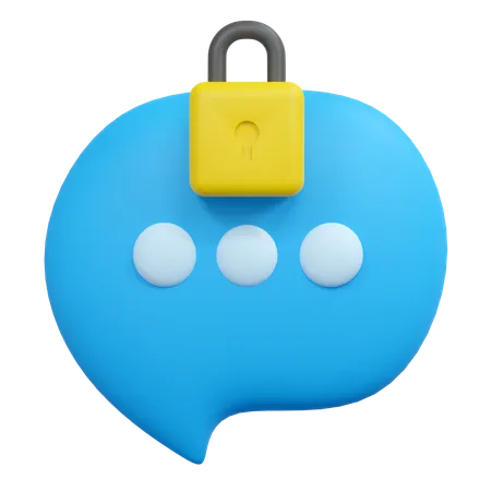 Private message  3D Icon