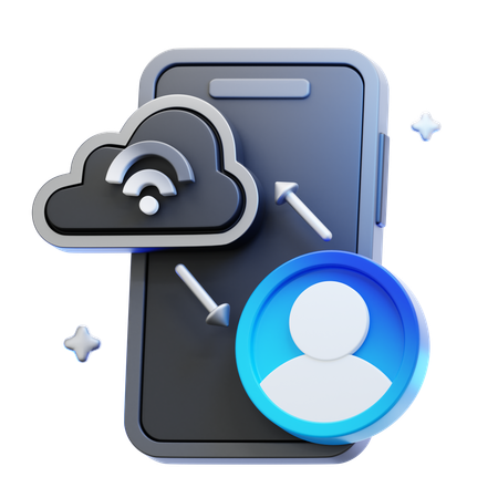 Private Network  3D Icon