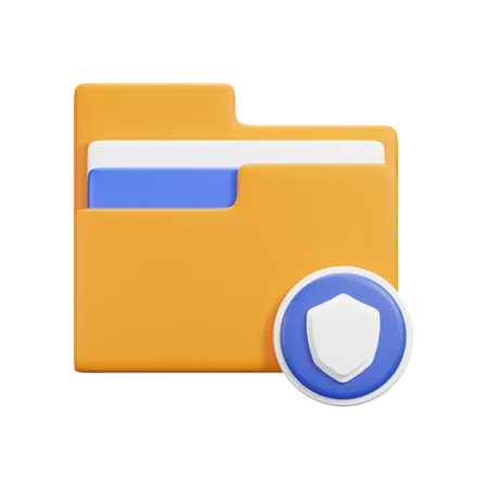 Privater Ordner  3D Icon