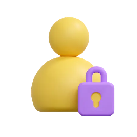 Privater Account  3D Icon