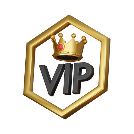 VIP/privilégios especiais  3D Icon