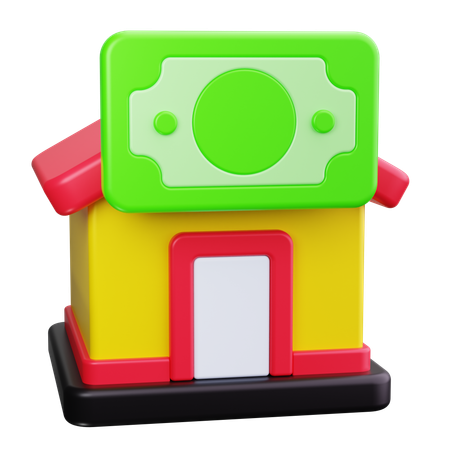 Prix de la maison  3D Icon