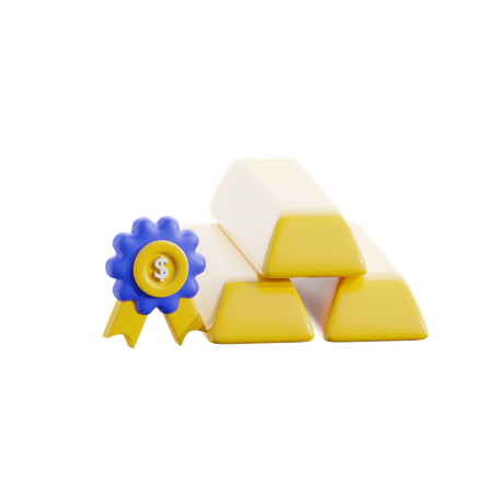 Prix de l'or  3D Icon