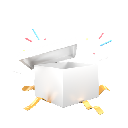 Prize Box  3D Icon