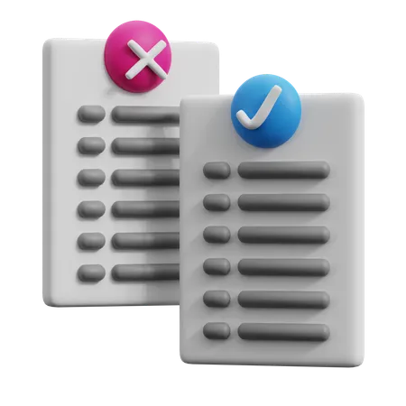 Pro and Cons  3D Icon