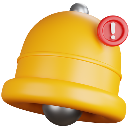 Problem notification 3D Icon