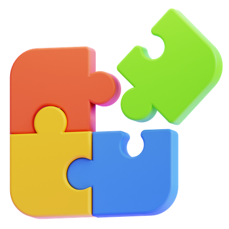 問題解決  3D Icon