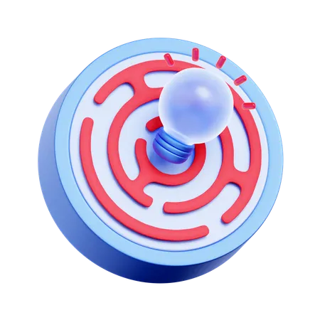 Problem Solving Maze  3D Icon