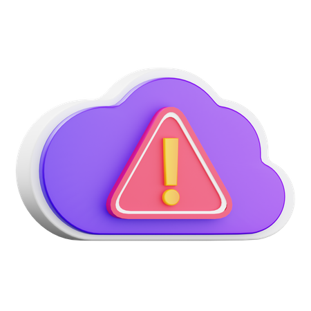 Problème de cloud  3D Icon