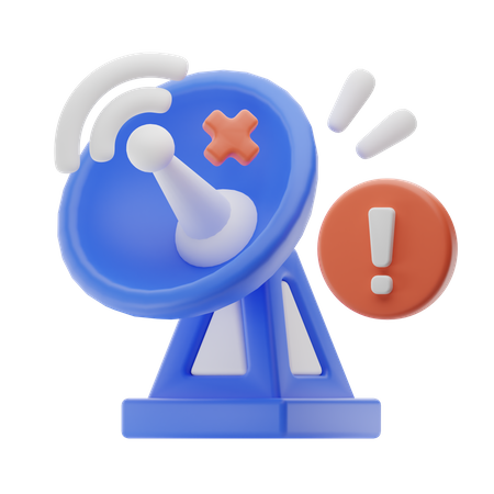 Problème de signal  3D Icon