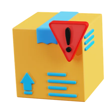 Problème d'expédition  3D Icon