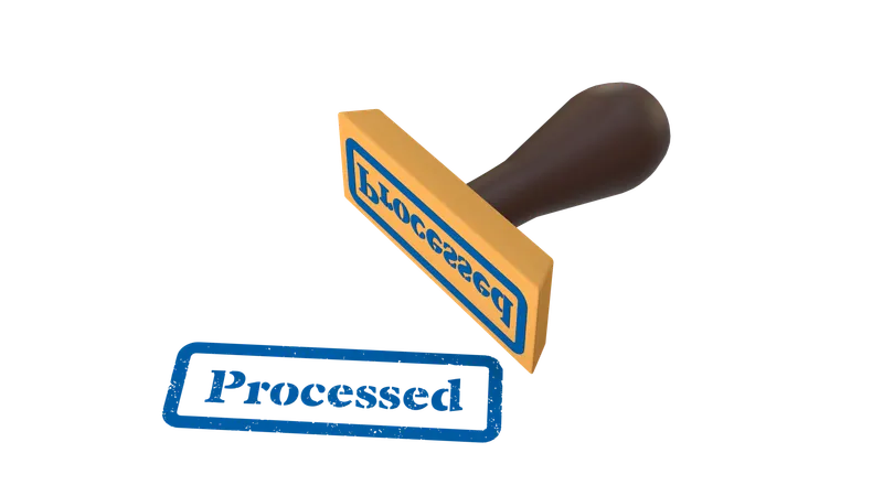 Procesada  3D Icon