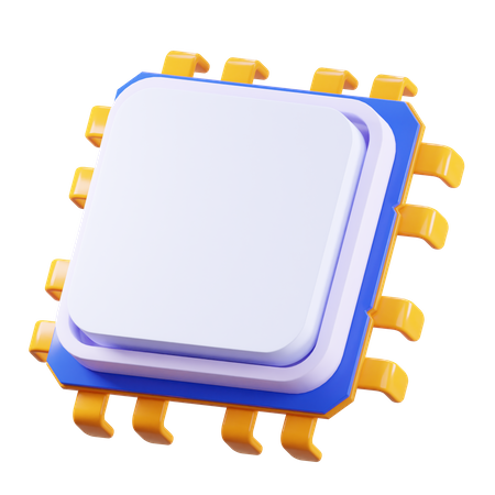 Procesador  3D Icon