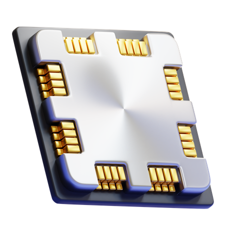 Procesador  3D Icon