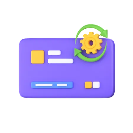 Proceso de pago  3D Icon