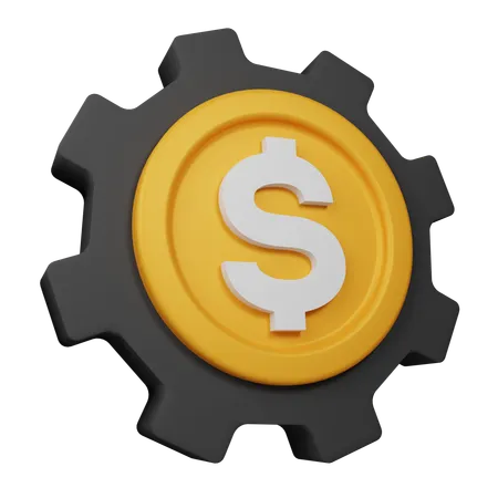 Proceso financiero  3D Icon