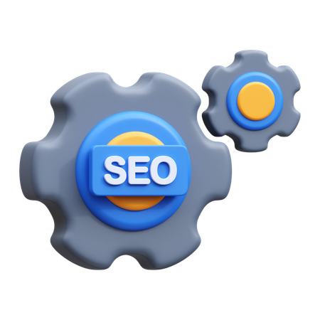 Proceso de SEO  3D Icon