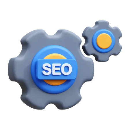 Proceso de SEO  3D Icon