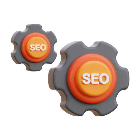 Proceso de SEO  3D Icon