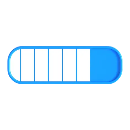 Process Bar  3D Icon