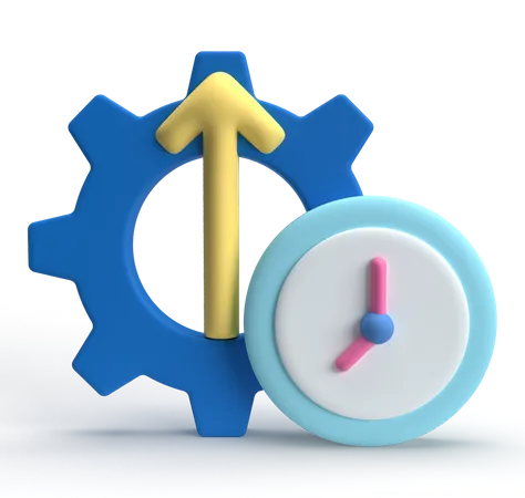 Process Improvement  3D Icon