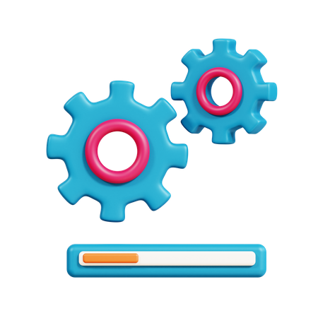 Process Setting  3D Icon