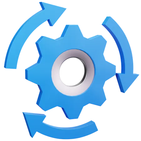 Process Settings  3D Icon