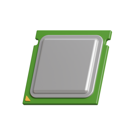 Processador  3D Icon