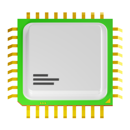 Processador  3D Icon