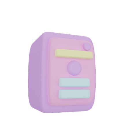 CPU  3D Icon