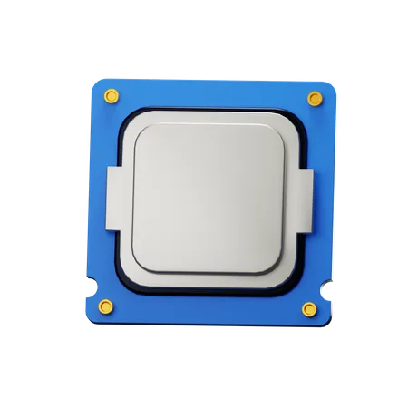 CPU  3D Icon