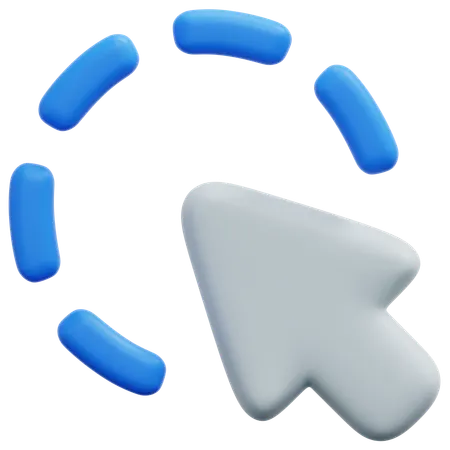処理カーソル  3D Icon