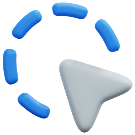 Processing Cursor  3D Icon